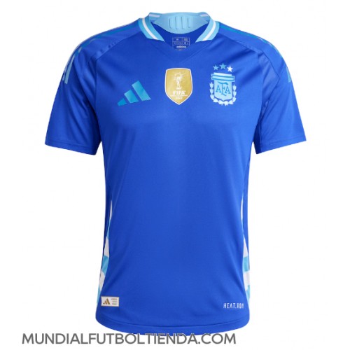 Camiseta Argentina Segunda Equipación Replica Copa America 2024 mangas cortas